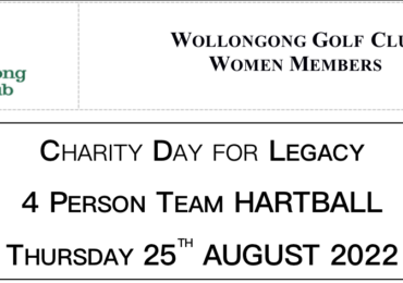 Charity Day for Legacy 2022 at Wollongong