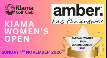 Kiama Women’s Open 2026