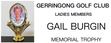 Gail Burgin Memorial Trophy 2024 at Gerringong