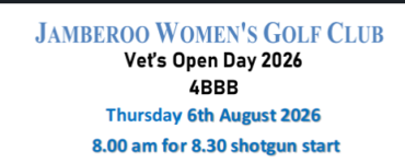 Jamberoo Women’s Vet’s Open Day
