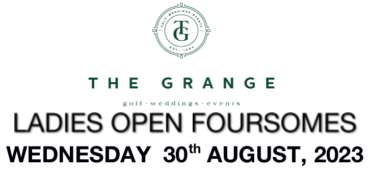 Open Foursomes 2023 at The Grange