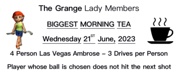 Biggest Morning Tea 2023 at The Grange